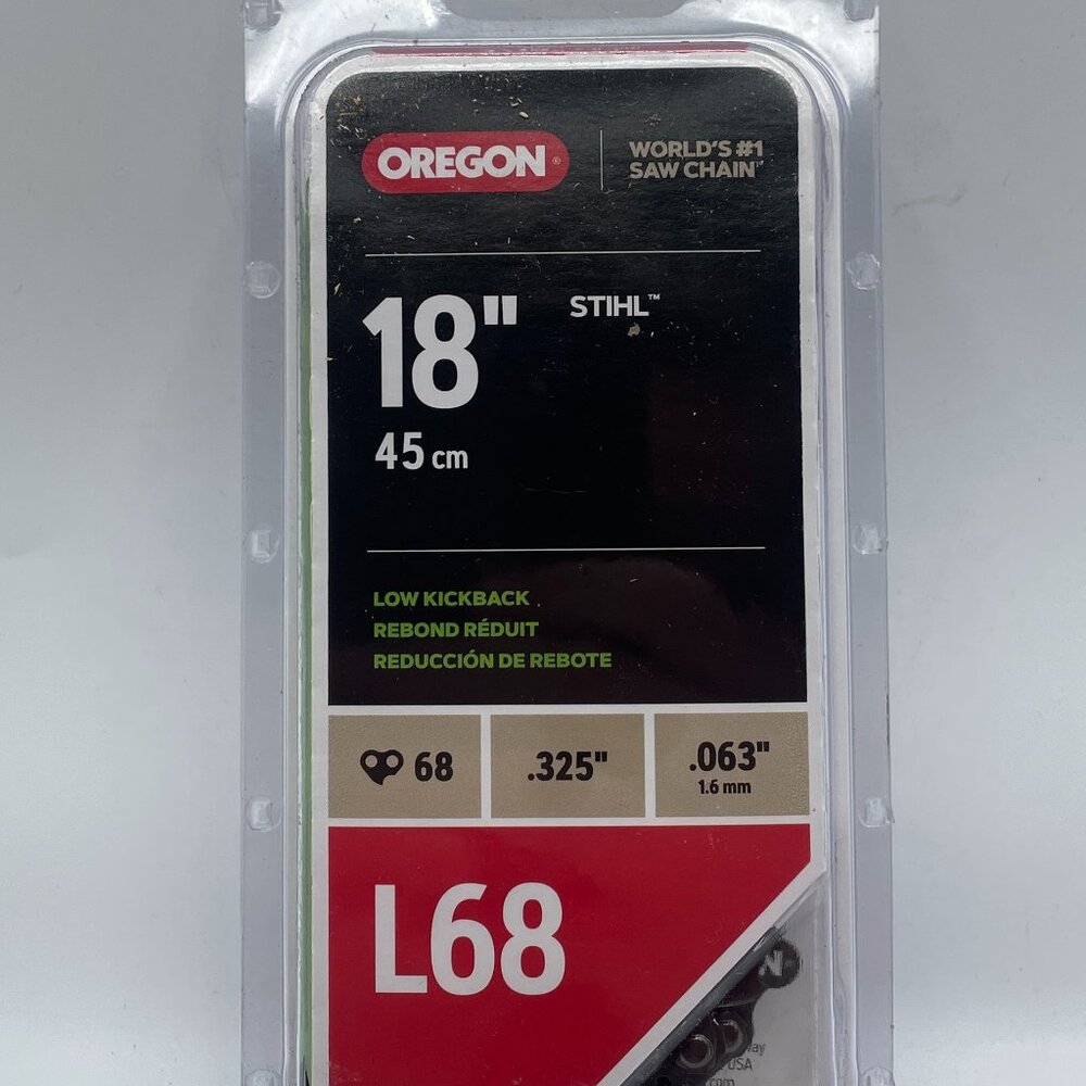 Oregon L68 Chainsaw Chain for 18-Inch Bar Fits Stihl BRAND NEW FACTORY SEALED